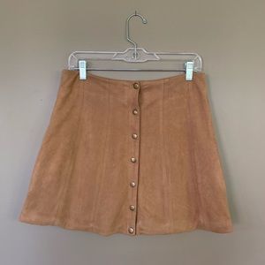 Alter’d State suede skirt size L
